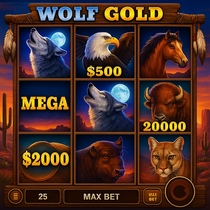 Richroyal - Wolf Gold Slot Game