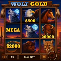 Richroyal - Wolf Gold Slot Game